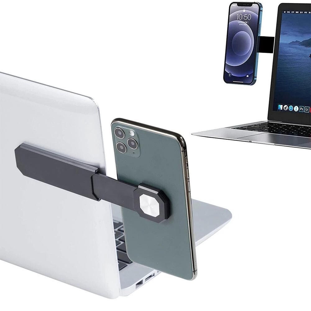 Bakeey 2-IN-1 Dual Monitor Display Magnetische Macbook Stretching Side Mobiele Telefoon Houder voor 