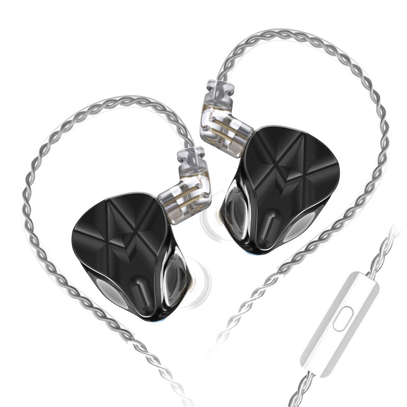 

KZ ASF Earphone 10BA Balanced Armature HiFi Sound Noise Cancelling Sport Monitors Headphone 3.5mm Wired Earbuds