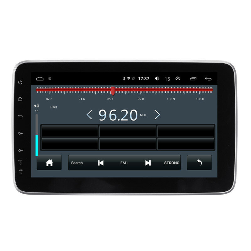 10.1 Inch 1DIN for Android 9.1 Car Stereo Radio 360 Degree Rotation Multimedia Player 8 Core 2+32G 2.5D IPS Screen GPS 4