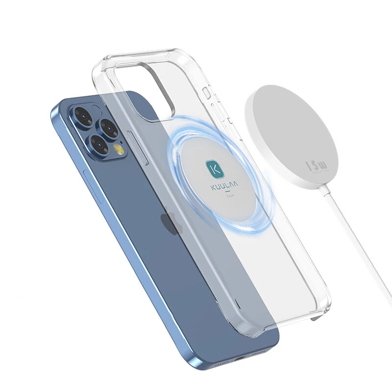KUULAAKL-EX03ワイヤレス充電機能付き携帯電話用磁気ステッカーパッドiPhone12 Mini for iPhone 12 Pro Max for Huawei Mate 20 Pro/Mate 20 RS / Mate RS