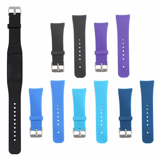 Siliconen horlogeband vervangende horlogeband voor Samsung Gear Fit 2