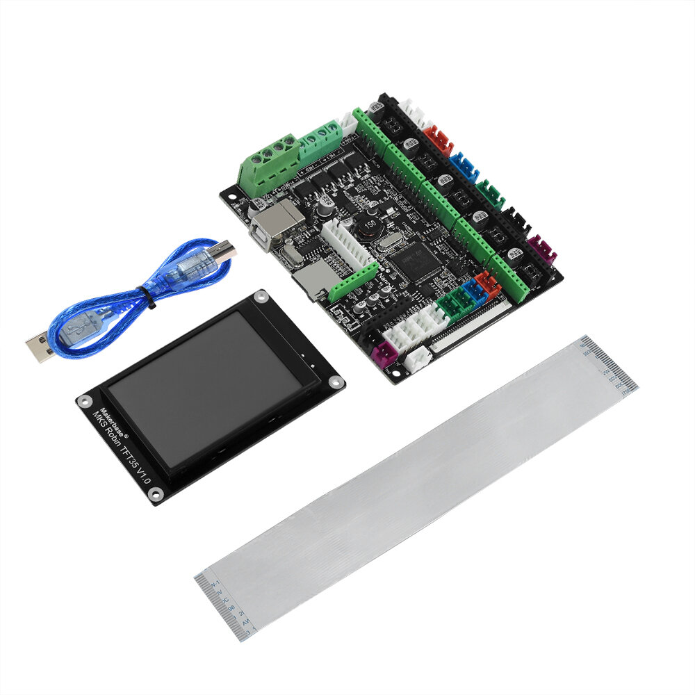 TWO TREESÂ® MKS Robin Nano V1.2 Mainboard STM32 With 3.5 Inch Touch Screen Mother Board Support Marlin for 3D Printer