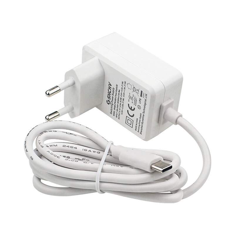 for Raspberry Pi 5 27W Power Supply 5.1V 5A USB Type-C Charger EU US UK Plug Power Adapter
