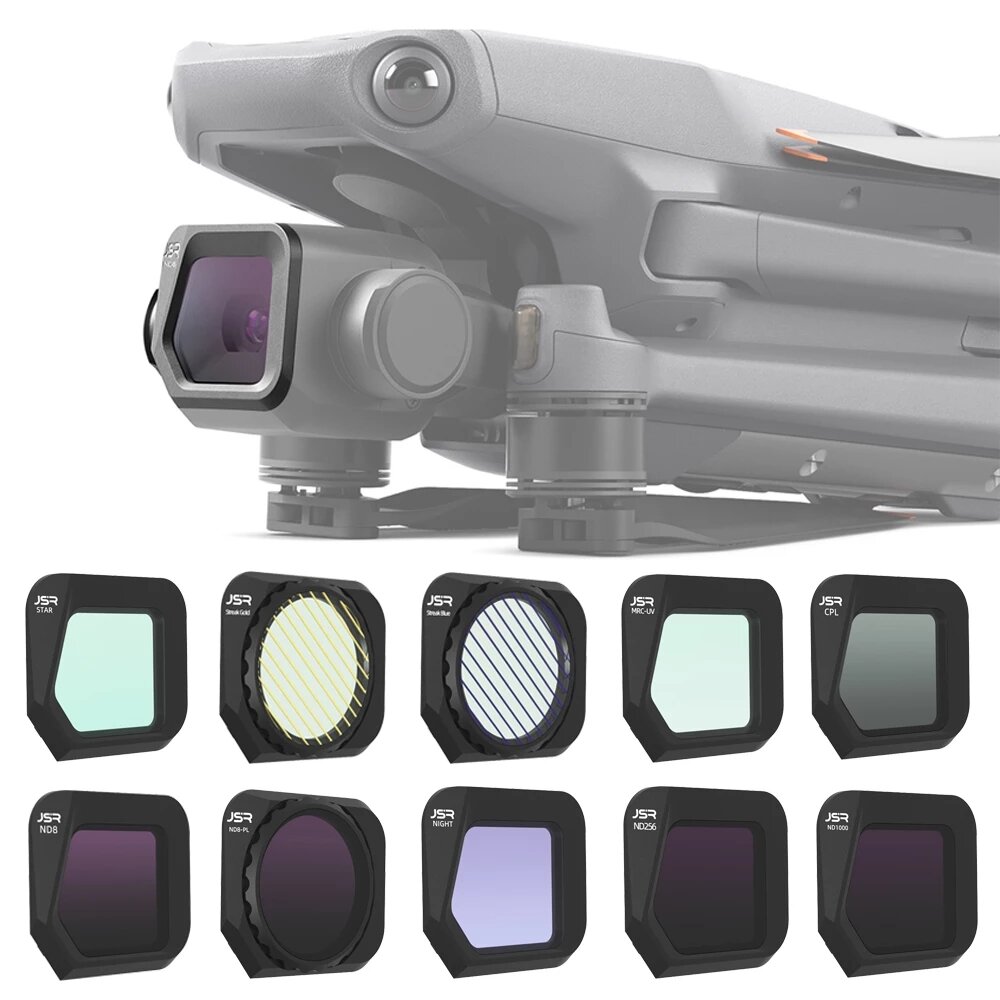 

JUNESTAR Camera Lens Filter CPL UV STRA NIGHT ND NDPL ND256 ND1000 for DJI Mavic 3 Classic RC Drone Quadcopter