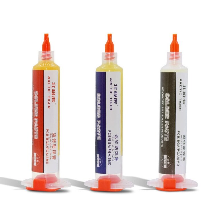 Mobile Phone Repair Welding BGA Flux Paste Lead-free Flux Syringe Solder No-clean Rosin Solder Paste