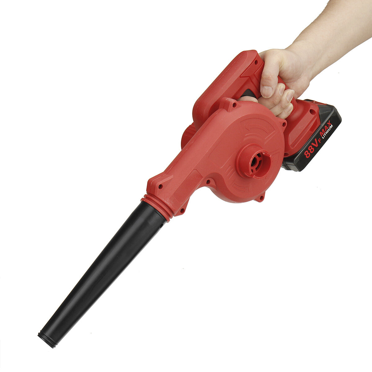 88VF Garden Cordless Air Blower Vacuum Cleaner Blower For Dust Blowing W/ None/1/2pcs Battery Also for Makita 18V Batter