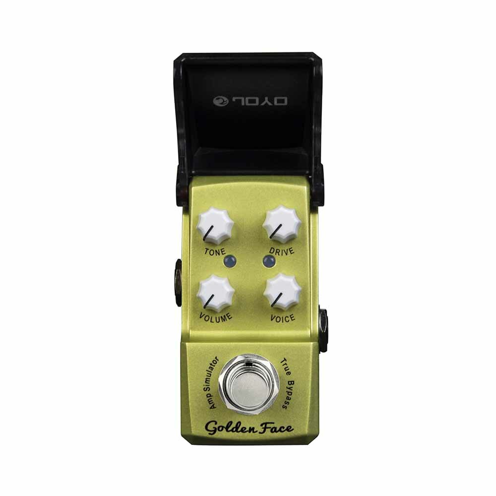

JOYO JF-308 Golden Face Amp Simulator гитарная педаль эффектов True Bypass мини-педали эффектов Mini Stompbox аксессуары