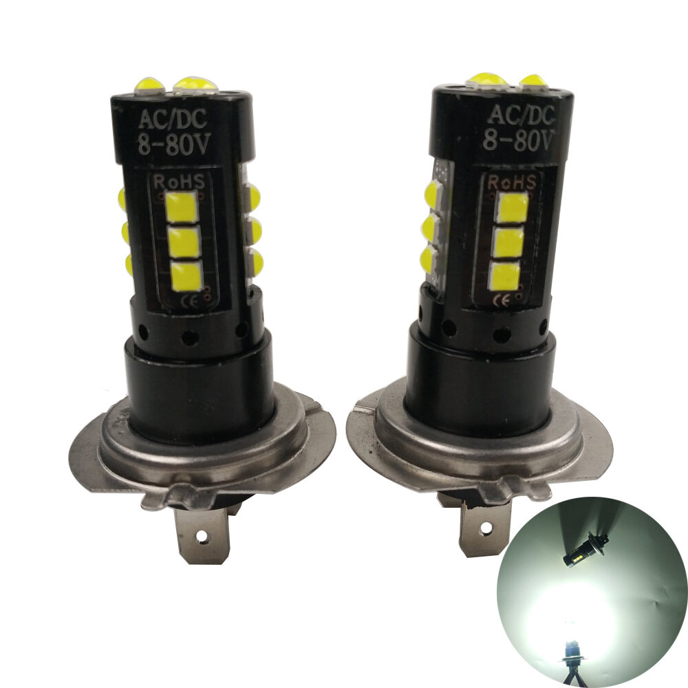 2 STUKS 75 W Auto Mistlamp H7 LED Lamp Waterdicht Witte Lampen voor GLA GLC GLS 200 260 300 350 450