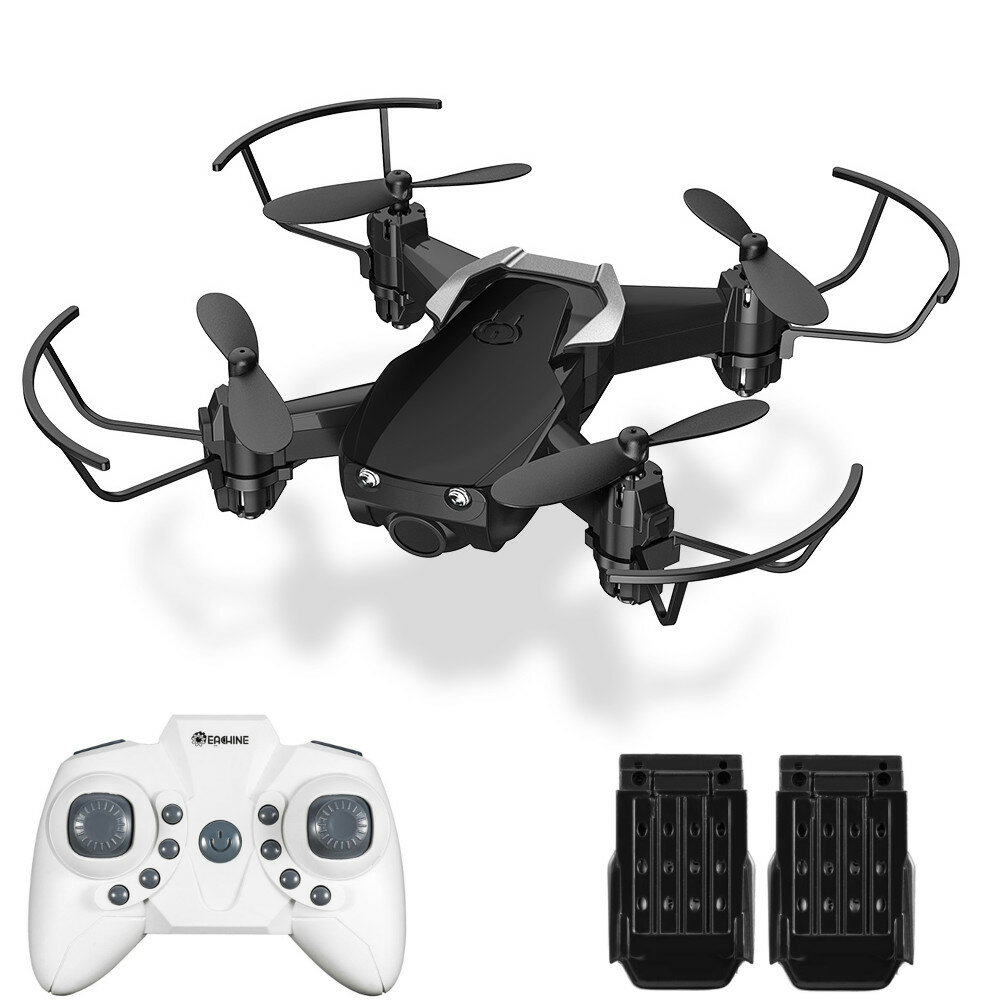 Eachine E61H Mini Altitude Hold Mode 8mins Flying Time 2.4G 4CH 6-Axis RC Drone Quadcopter RTF