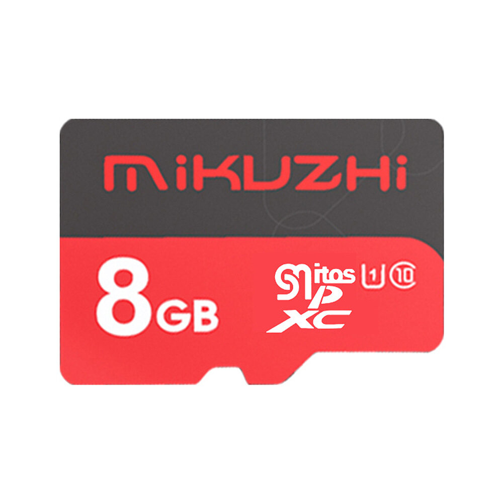 MIKUZHI Klasse 10 High Speed TF-geheugenkaart 32GB 64GB 128 GB 256 GB Micro SD-kaart Flash Kaart Sma
