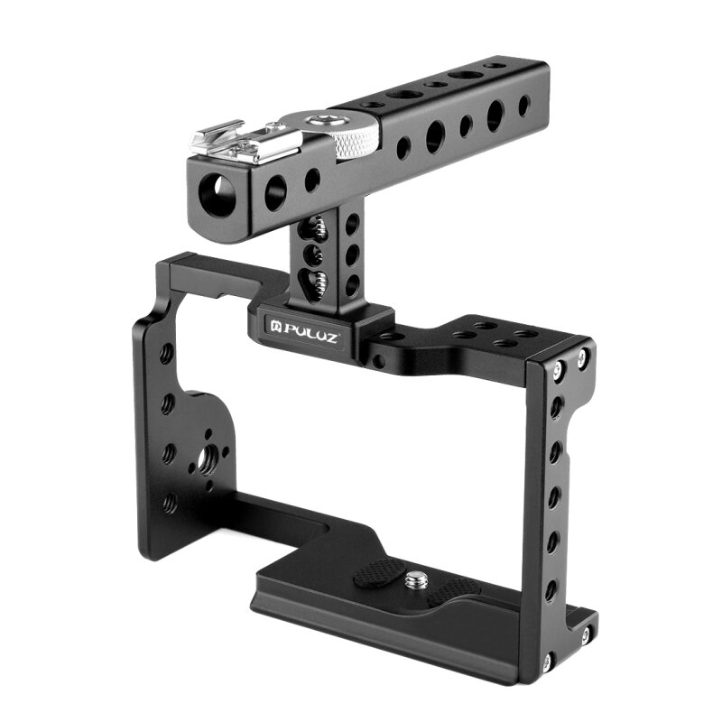 

PULUZ PU3053B Video Camera Cage Stabilizer with Handle for Sony A6600/ILCE-6600