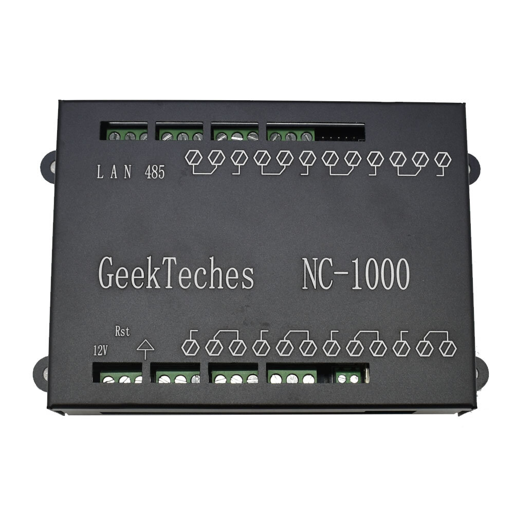 NC-1000 Ethernet RJ45 TCP/IP Network Remote Control Board with 8 Channel Relays Integrated 250V AC 485 Network Controlle
