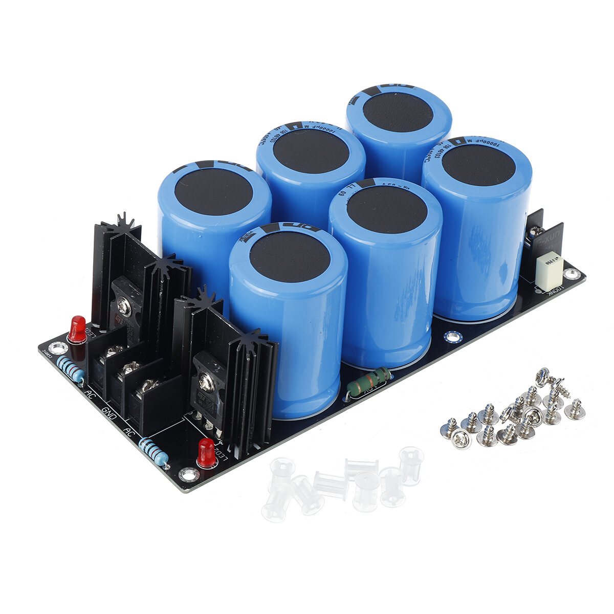 

10000UF 63V Electrolytic Capacitor Welding Schottky Rectifier Filter Power Supply Board