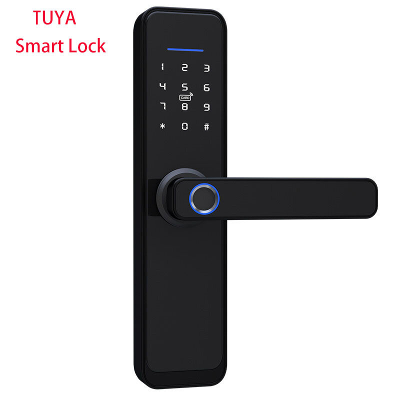 Στα 95.20 € από αποθήκη Κίνας | Tuya WiFi Smart Lock Core Cylinder Intelligent Security Door Lock Bluetooth Double Lock Body Encryption with Keys Work with Smart Life APP