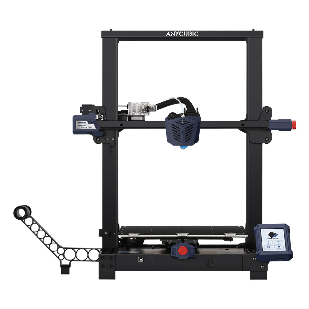 

[EU/US Direct]Anycubic Kobra Plus 3D Printer, 25-point Auto Leveling, Bowden Extruder, 4.3 inch Display, 180mm/s Speed,