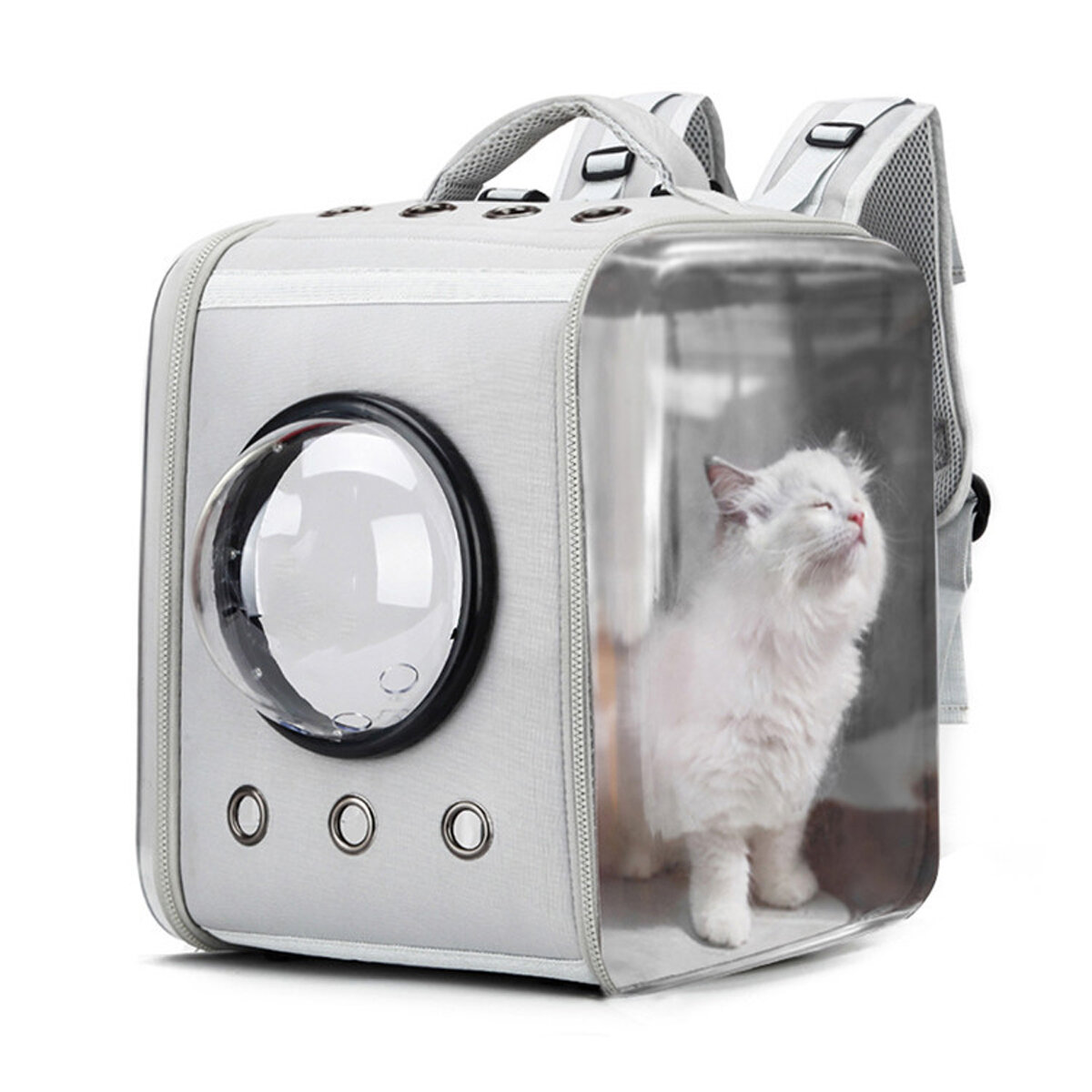 Pet Carrier Bag Breathable Astronaut Space Backpack Puppy Cat Cage Transport Bag Capsule Space