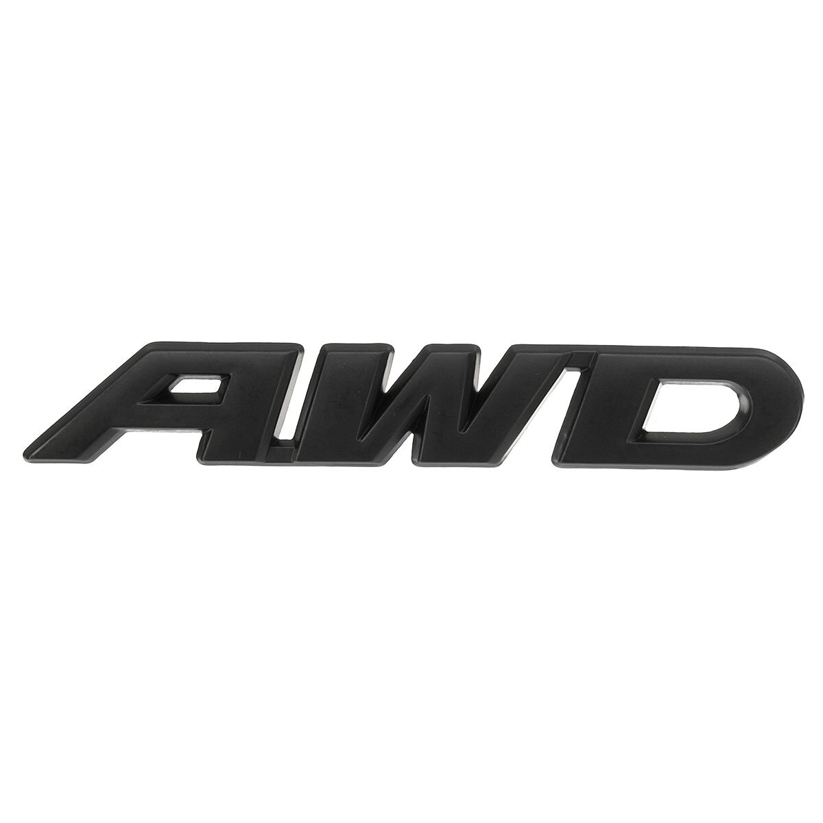 Silver AWD Car SUV Metal Emblem Sticker Badge Decal for 4 Wheel Drive Tailgate