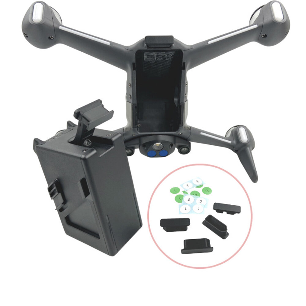 Battery Charging Port Cover Part for DJI FPV Combo Dust-proof for RC Drone FPV Racing