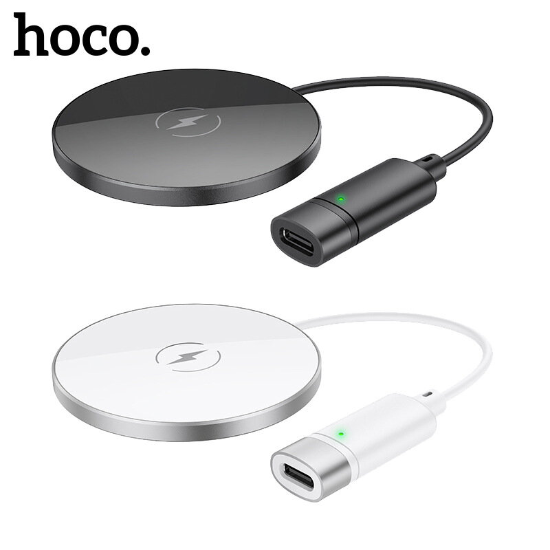 HOCO CW31 15W 10W 7.5W 5W Magnetic Wireless Fast Charging Charger for Qi-enabled Smart Phones for iP