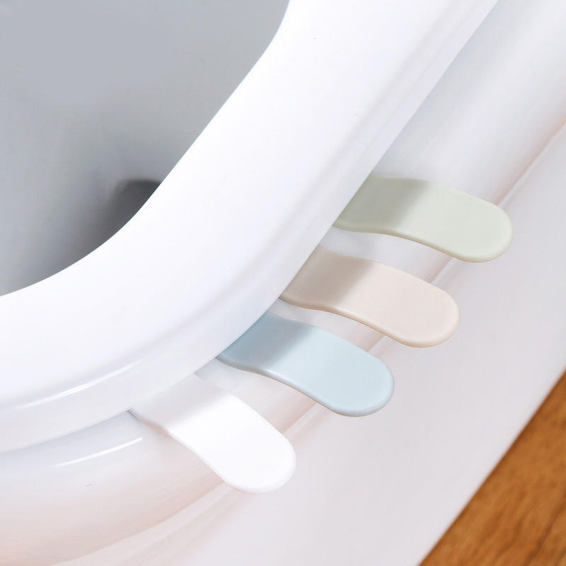 Honana Bathroom Simple Design 4 Optional Color Convenient Sitck Toilet Seat Cover Lifting Device Toi