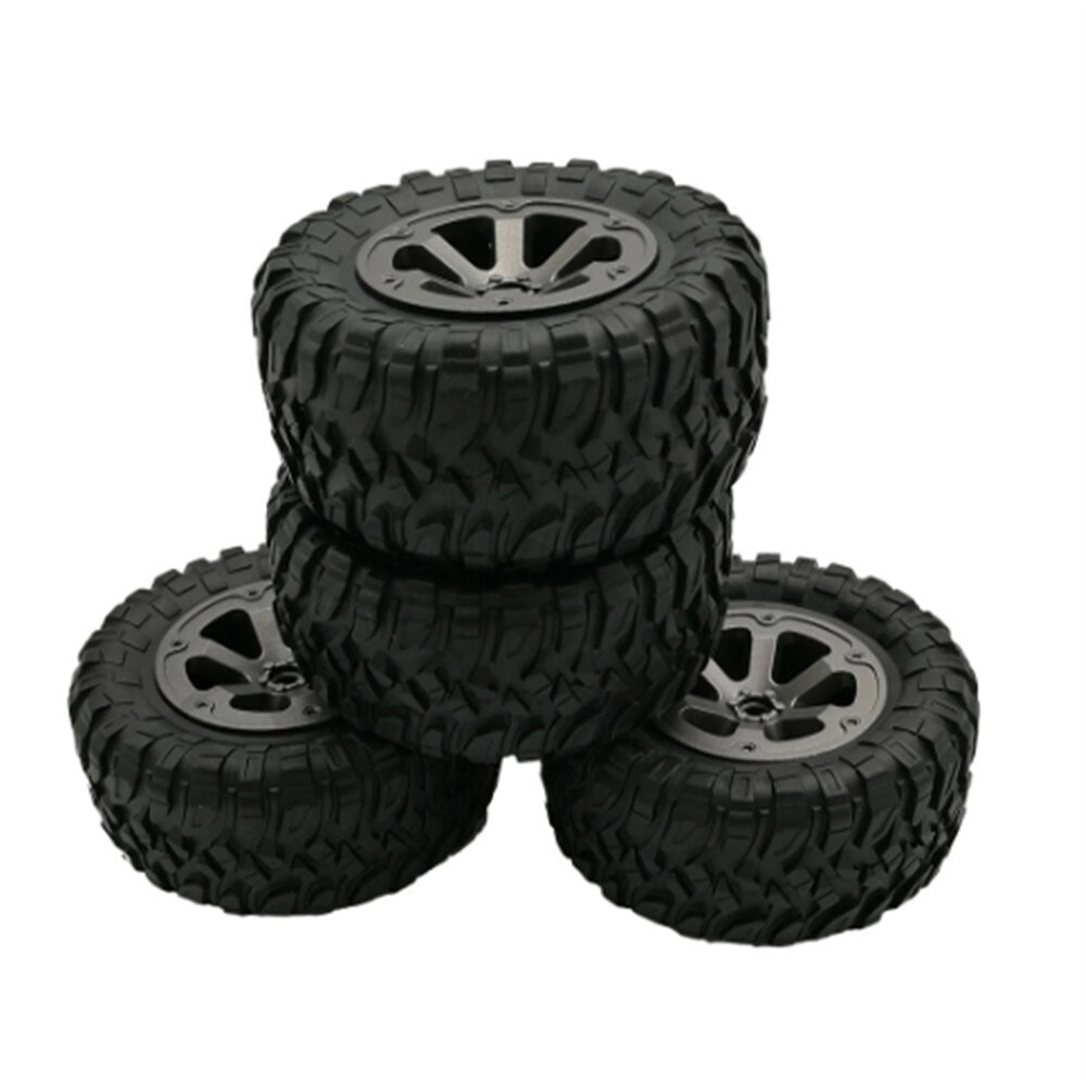 4PCS Upgraded Larger Climbing Tires Wheels for LDR/C LDP06 MN 99S WPL C24 C34 1/12 Unimog RC Car Vehicles Models Spare P