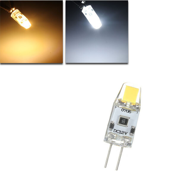 G4 1.5W Dimbaar 0705 COB LED Capsule lamp vervang halogeen zuiver wit / warm wit licht lamp DC 12V