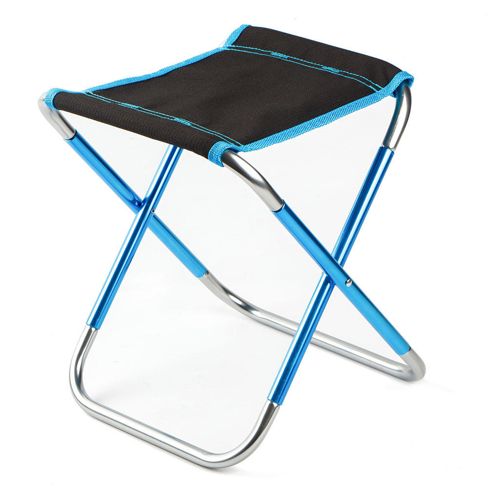Υπαίθρια φορητή πτυσσόμενη καρέκλα αλουμινίου σκαμπό κάθισμα πικ-νικ BBQ καρέκλα παραλίας Max Load 100kg