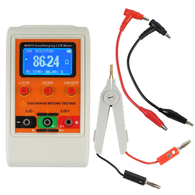 M4070 LCD 5 Digits Display High Precision LCR Bridge Tester Automatic Range Capacitance Inductance M