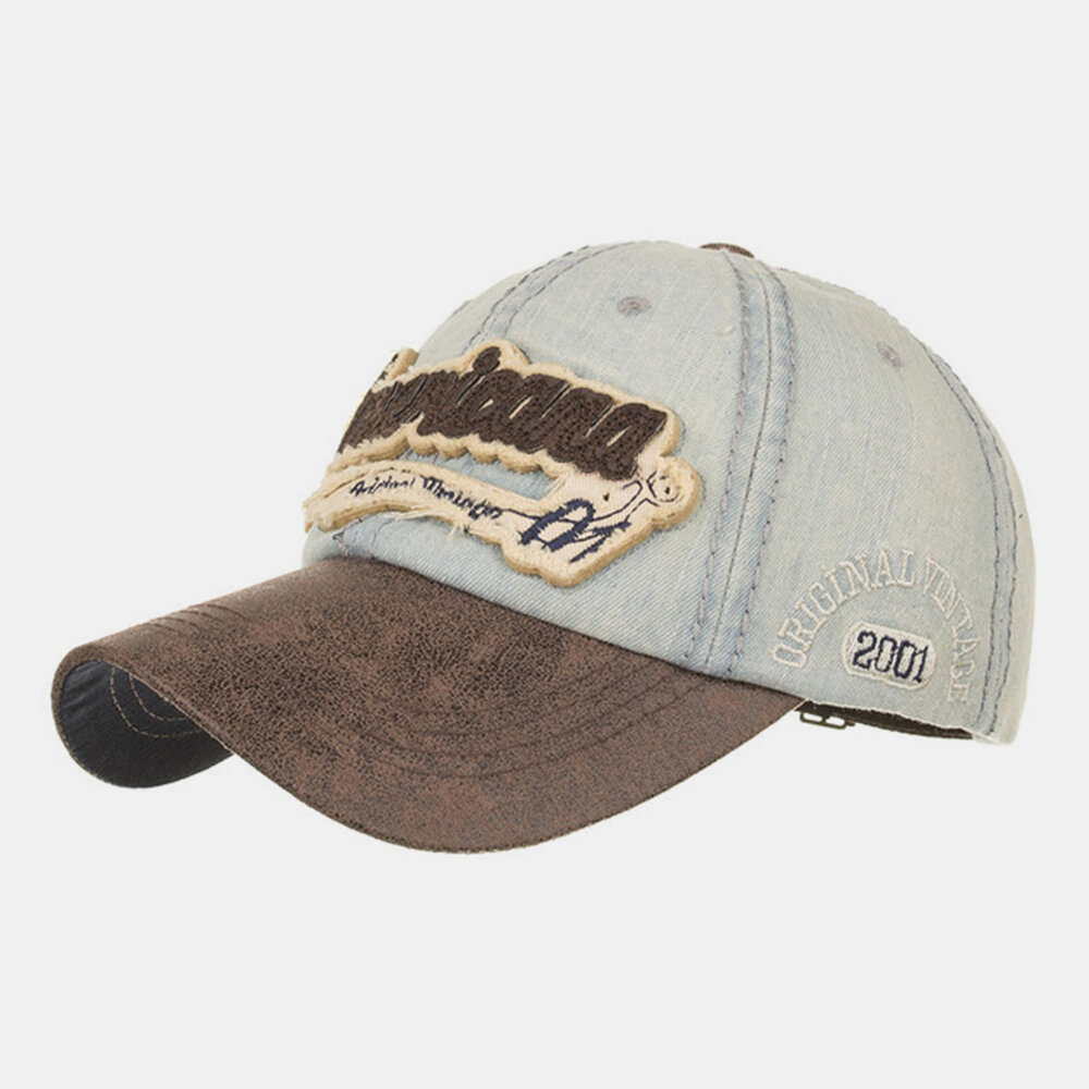 Washed Cotton American Embroidery Baseball Cap