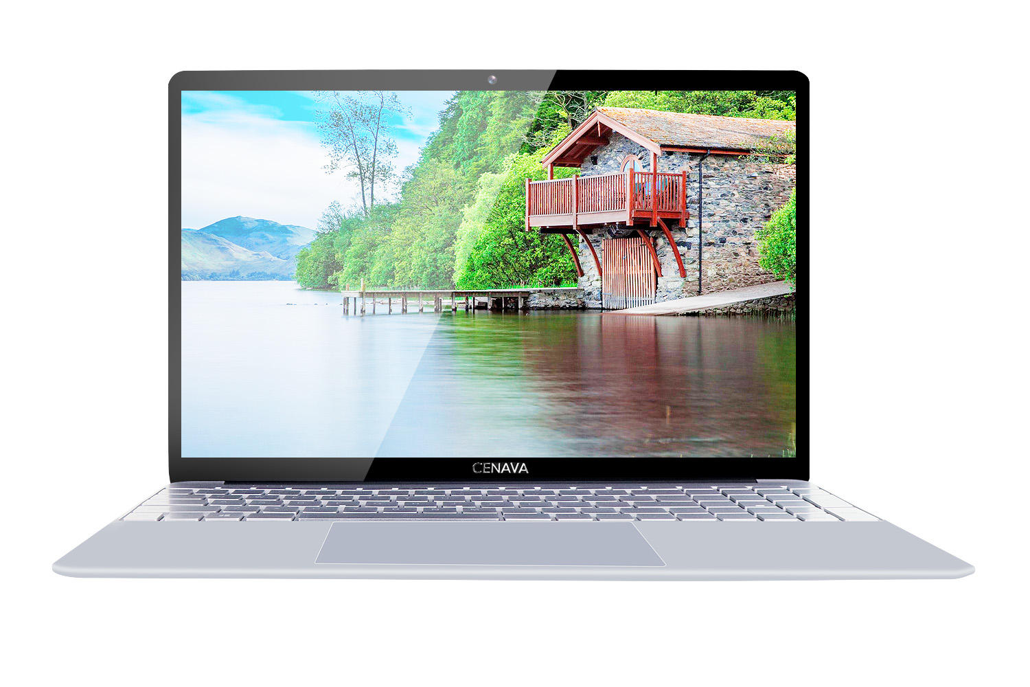  CENAVA F151 Laptop 15.6 inch Intel Core J3355 Intel HD Graphics 500 Win10 6G RAM 128GB SSD Notebook TN Screen － Silver ＆ White