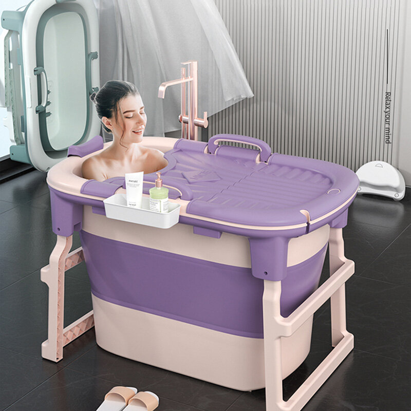 Xiaoshutong 8827 103cm portable folding adult bathtub surround lock
