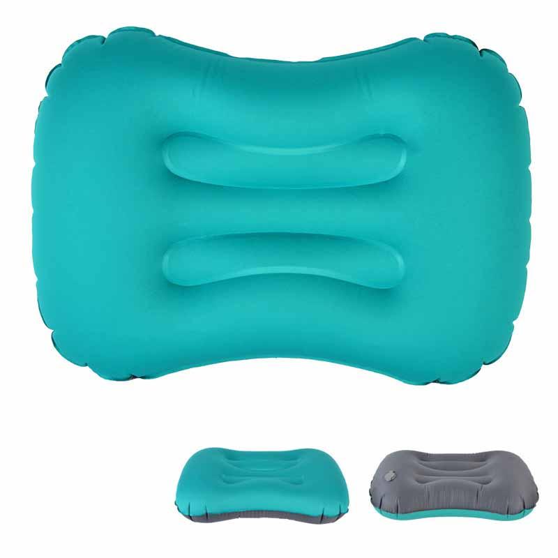IPRee® Надувная подушка для путешествий на открытом воздухе, подголовник для сна, массаж шеи, складная подушка