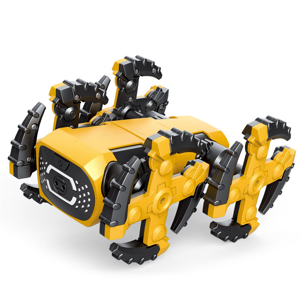

STEM DIY Сборка строительных блоков Интеллектуальный робот Собака Робот для предотвращения препятствий, распознающий жес