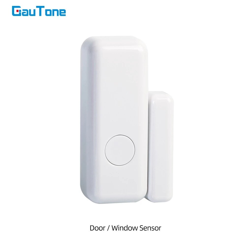 Gautone 433mhz door sensor wireless home for alarm system app notification alerts window sensor