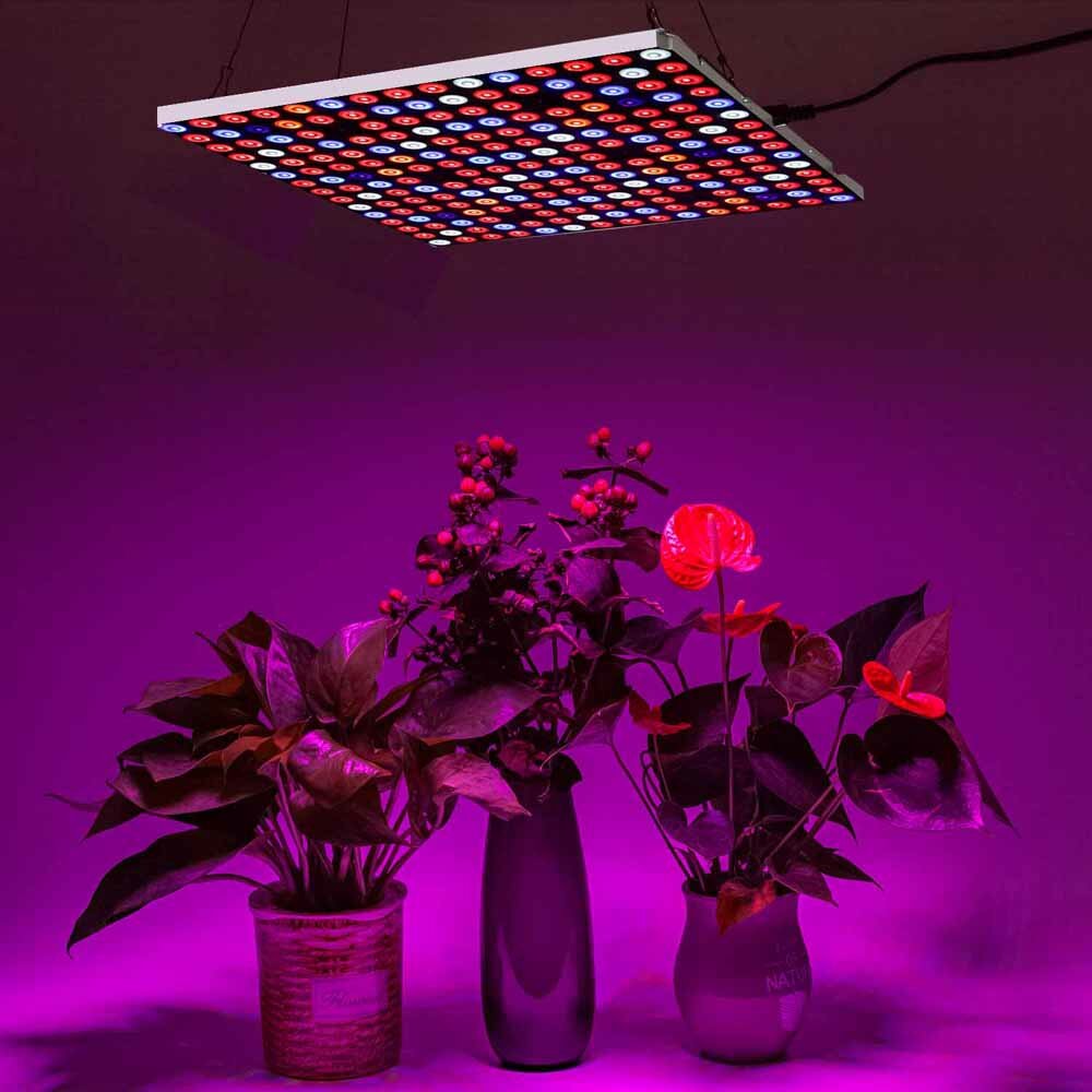 

Shape Transformable LED Grow Light Growing Lamps 85-265V Full Spectrum 10 Level Dimmable On Off Timer Plant Light for In
