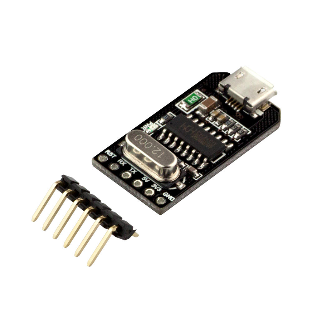 

5pcs RobotDyn® USB to TTL UART CH340 Serial Converter Micro USB 5V/3.3V IC CH340G Module