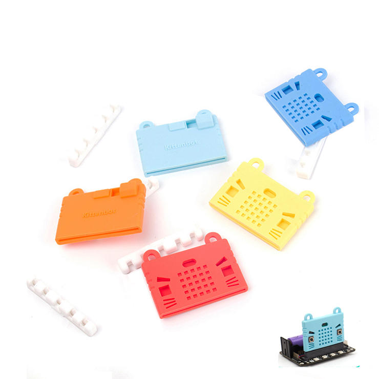 KittenBot? Micro:bit Silicone Cute Pattern Case for Micro:bit Expansion Board