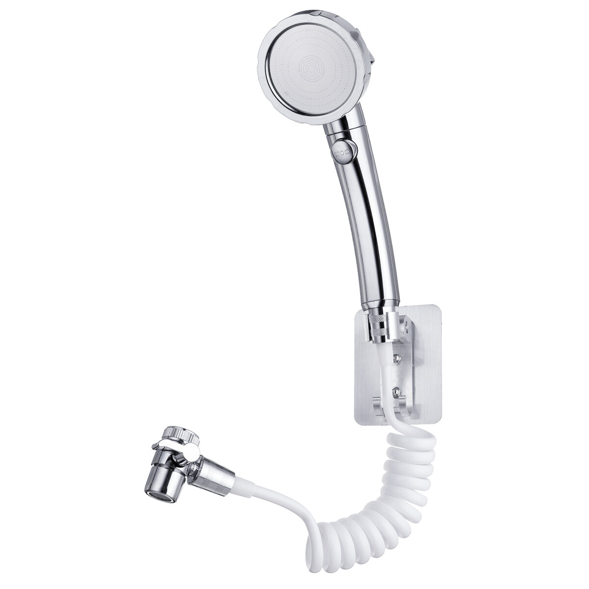 Bathroom Wash Face Basin Water Tap External Shower Head Hair Washing Faucet Rinser Extension Set