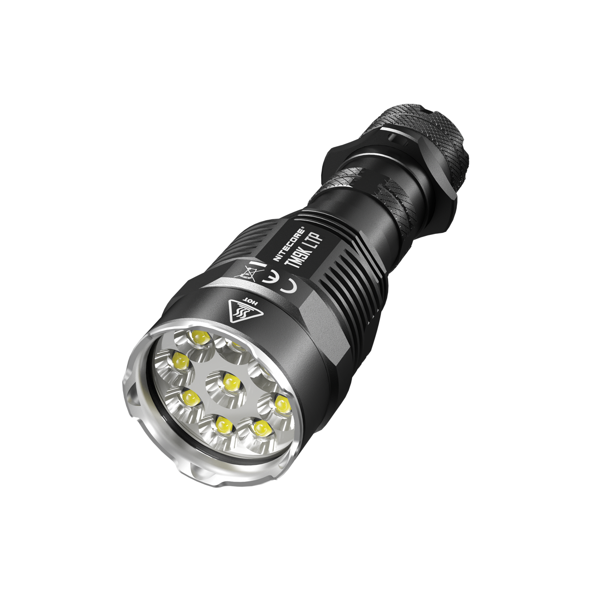 Nitecore TM9K LTP 9800 Lumen Tactical Flashlight Cold Resistant 4000mAh USB-C Rechargeable IP68 Waterproof LED Torch Sea