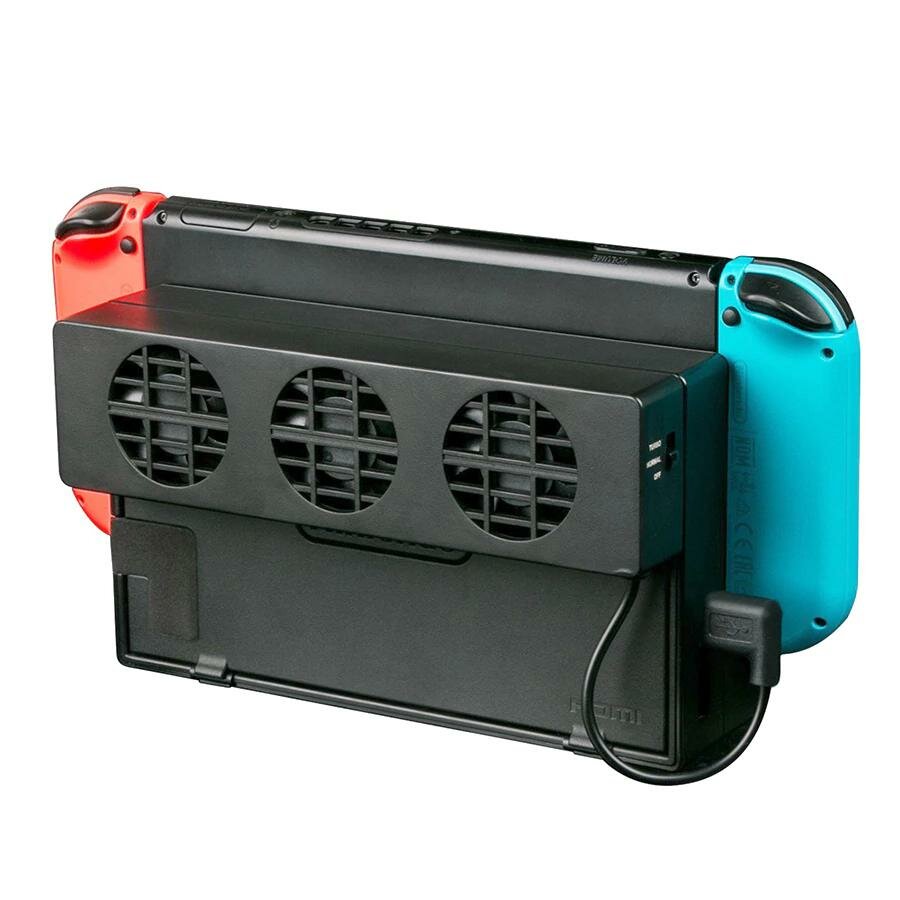 DOBE TNS-1719 USB-warmteafvoer Ventilator Koelventilator Dock voor Nintendo Switch Game Console