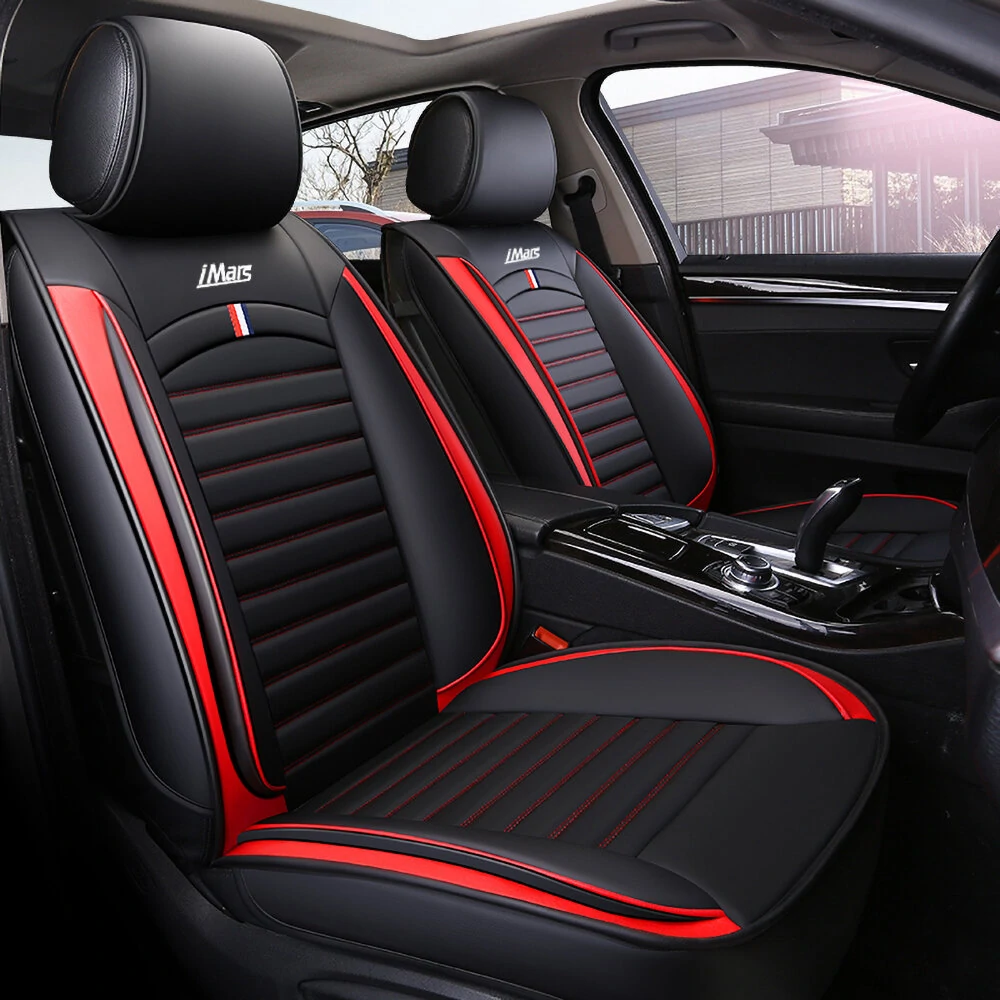 Στα 13.64 € από αποθήκη Κίνας | iMars SC3 Universal Car Front Seat Mat Covers PU Leather Breathable Cushion Pad