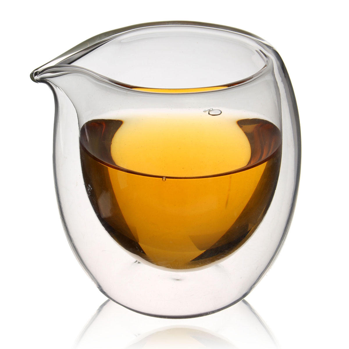 

200ml Heat-Resisting Clear Double Wall Layer Glass Tea Cup Transparent Coffee Cup