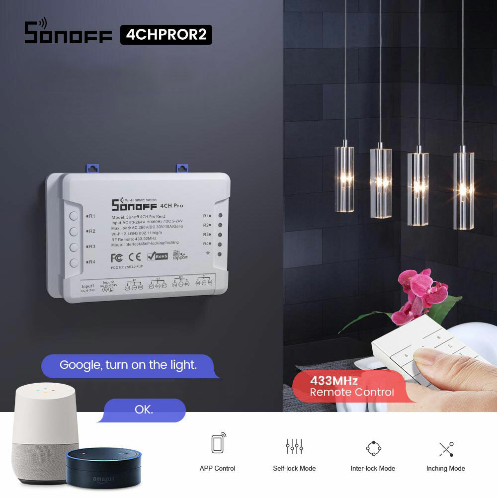 best price,sonoff,4ch,pro,r2,module,coupon,price,discount