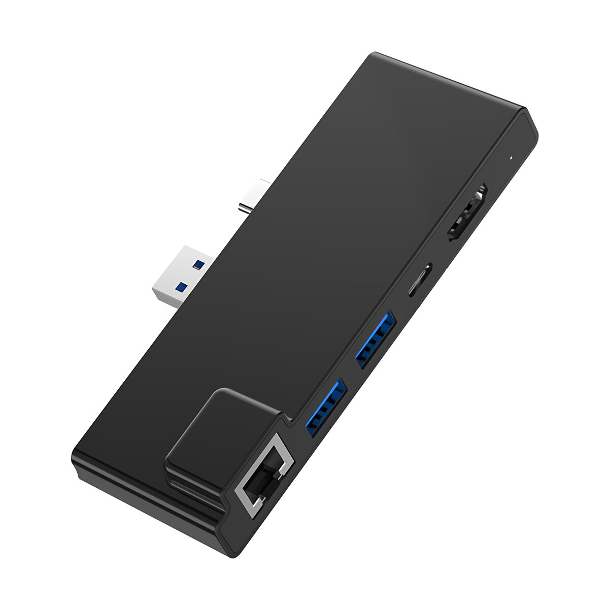 

Rocketek USB 3.0 Hub Type-C 4K HD Rj45 Gigabit Ethernet 1000Mbps Adapter TF/SD Card Reader for Surface Pro 7