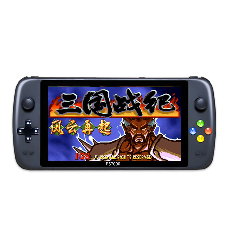 PS7000 32GB 64GB 10000 Games 128 Bit 7 inch HD Retro Handheld Game Console Support PS NEOGEO N64 SFC GBA MD Arcade Game