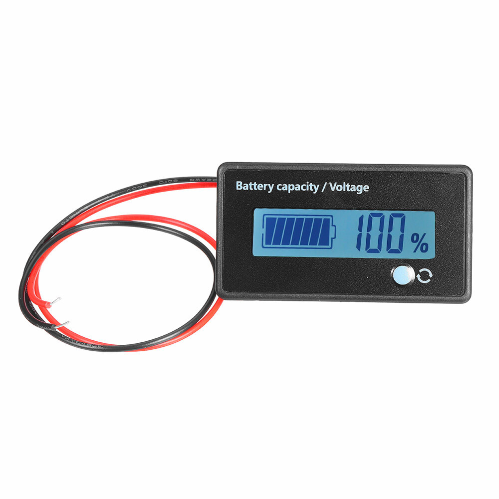 

GY-6GS 12V 24V 36V 48V 60V 72V LCD Digital Display Module Battery Capacity Voltage Tester Meter Monitor Voltmeter