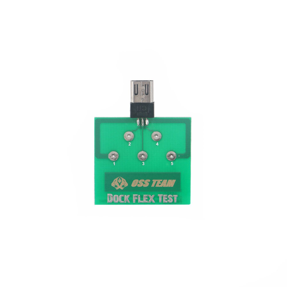 Micro USB 5 Pin PCB Test Board voor Android Mobiele Telefoon Batterij Opladen Dock Flexibele Eenvoud