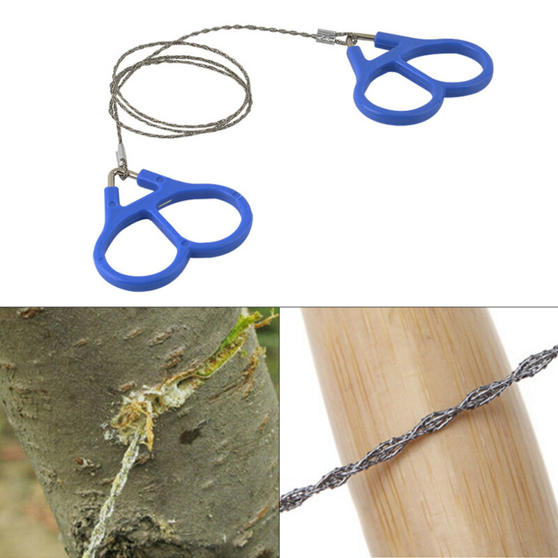 IPRee? Camping Wire Zag Roestvrij Staal Reis Tuin Branch Fretsaw Noodoverlevingsuitrusting