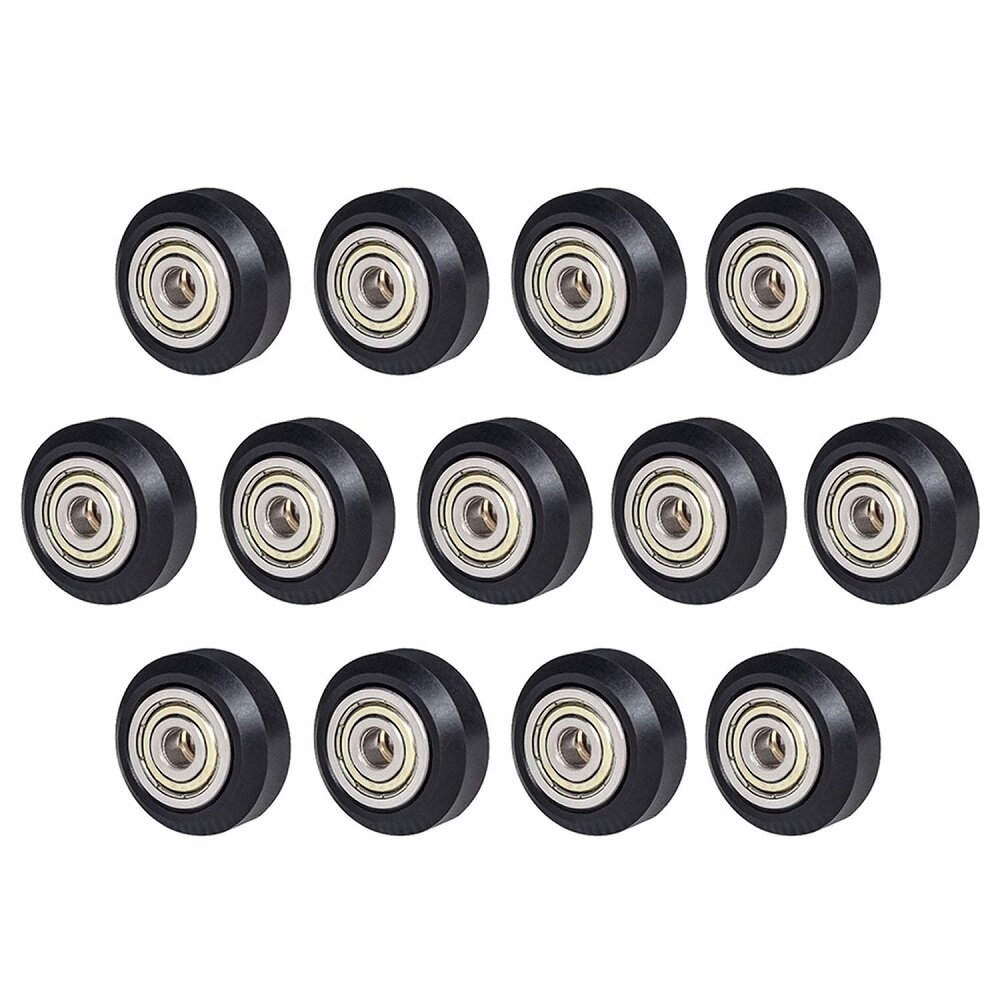 SIMAX3DÂ® 13/24Pcs Polycarbonate Pulley Wheel Plastic Pulley Linear Bearing for Creality CR10 Ender 3 3D Printer Part