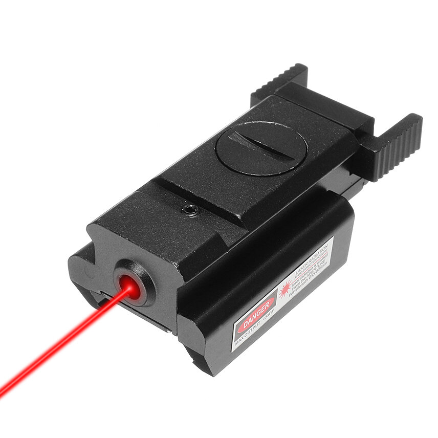 Low Profile Red Laser Sight Beam Dot Sight Scope Tactical Picatinny 20mm Railmontage